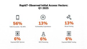 Observed initial access vetors