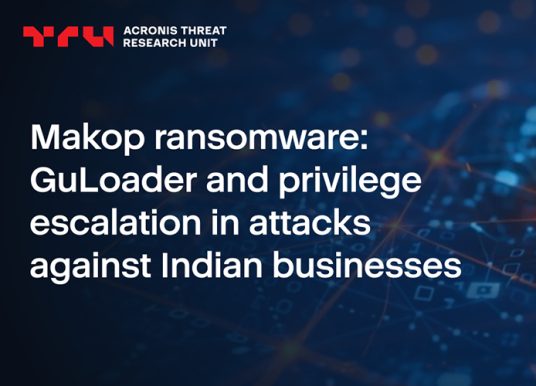 Escalation in Makop Ransomware Activity