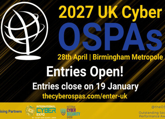 Nominations open for 2027 UK Cyber OSPAs until 19 January